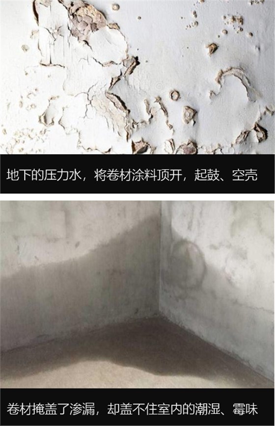 别墅地下室防水防潮防霉