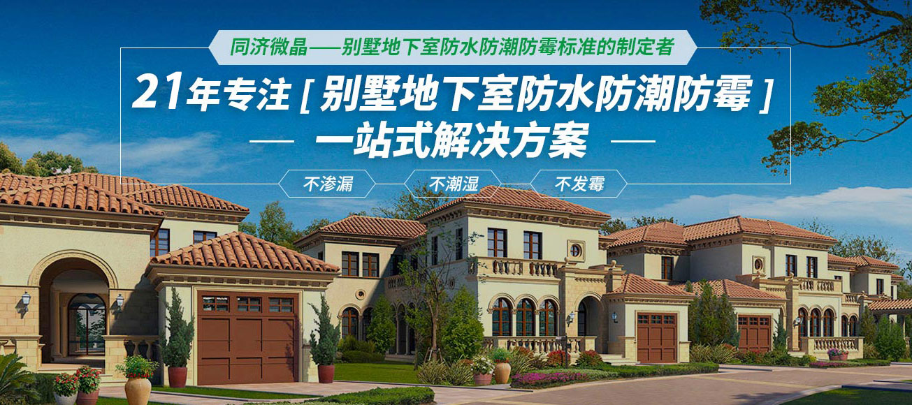 纵横联盟|别墅地下室防水防潮防霉